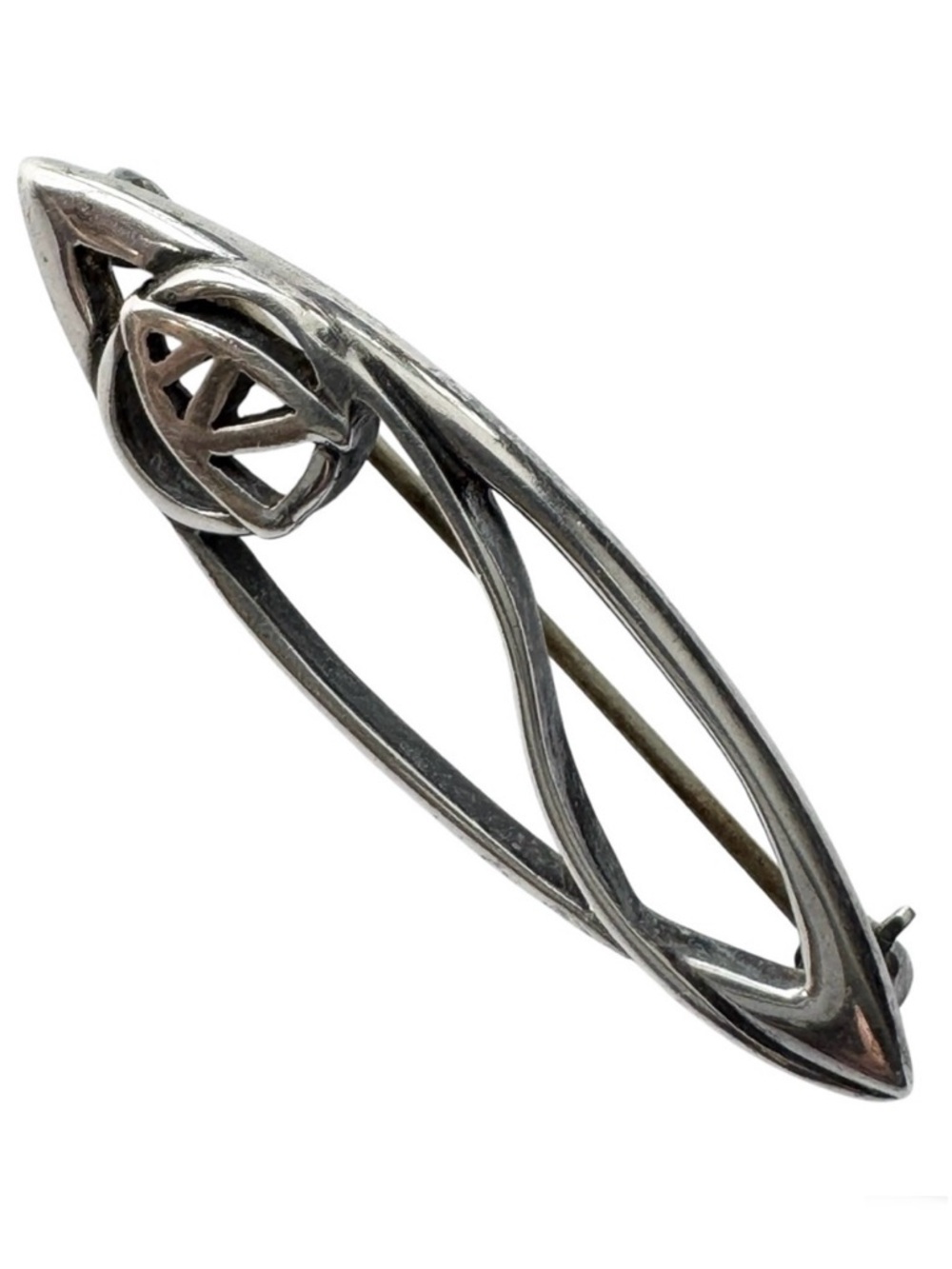 Carrick Jewelry Ltd Silver Glasgow Rose Brooch